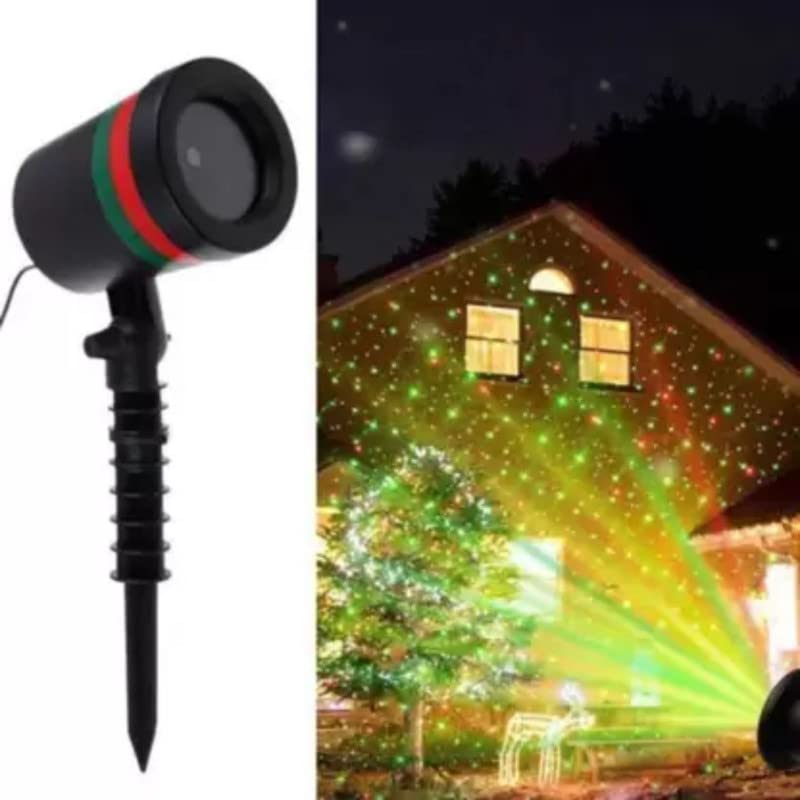 7350 Star Fairy Motion Laser Lights Projector for Garden Lawn Landscape Outdoor Indoor, Home, Office, Diwali, Christmas, Navratri, Decorative Light, Party (No Remote Button, Multicolour) 7350 Star Fairy Motion Laser Lights Projector for Garden Lawn Landscape Outdoor Indoor, Home, Office, Diwali, Christmas, Navratri, Decorative Light, Party (No Remote Button, Multicolour)